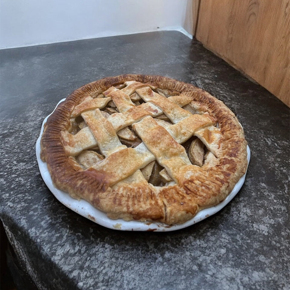 Caramel Sugared Apple Pie